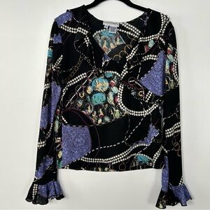 Vintage Haven Bleu Top